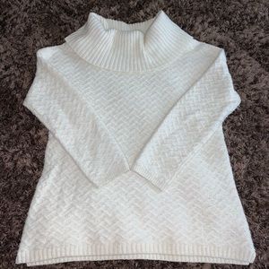 COLDWATER CREEK White Cable Women’s Sweater